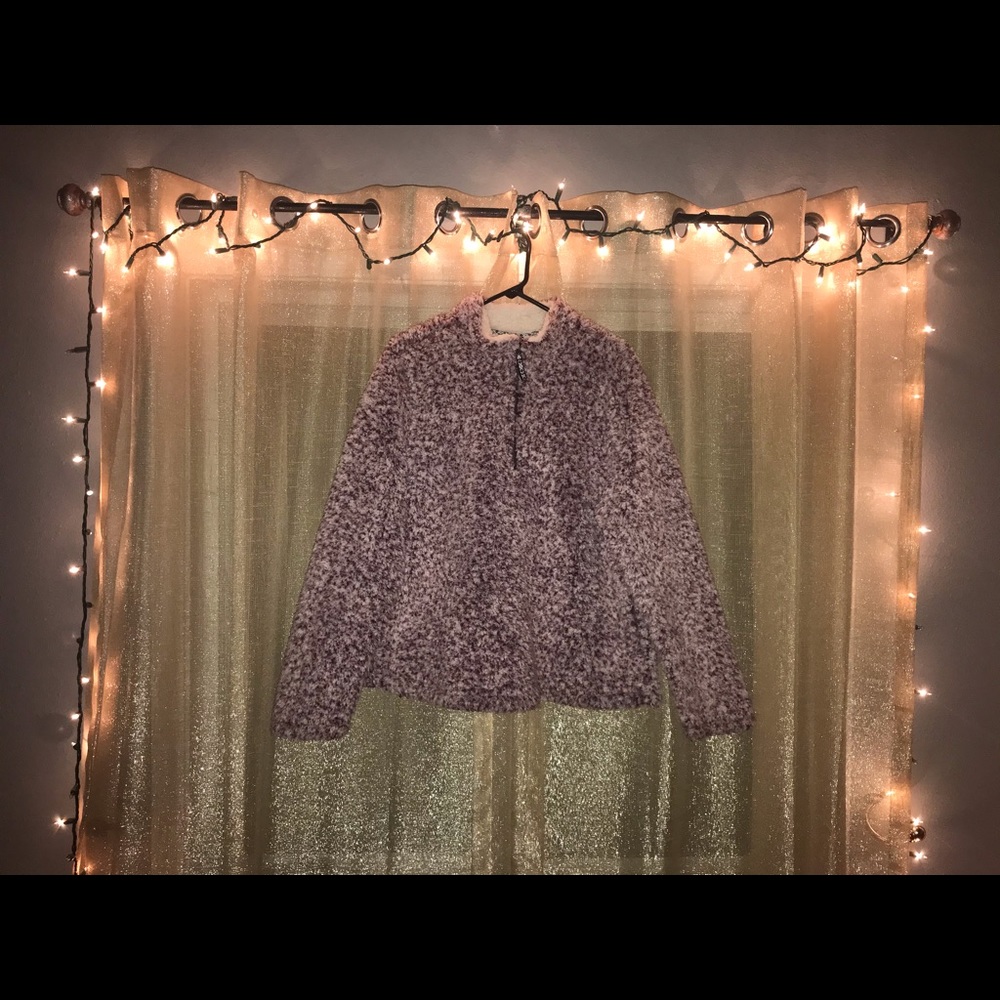 Fluffy pull over